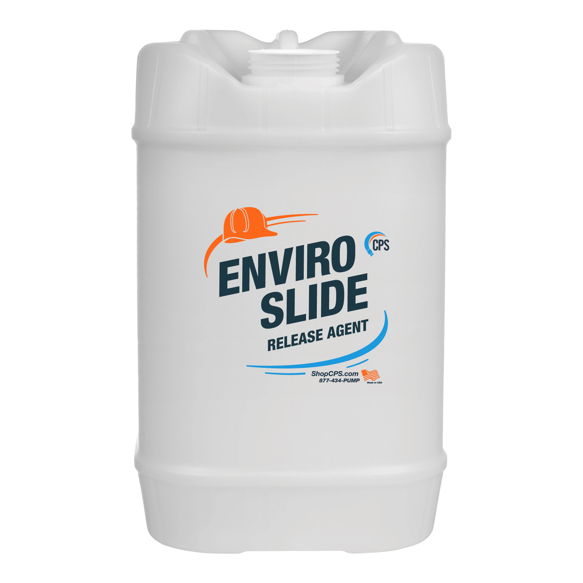 Concrete Pump Supply, Enviroslide Form Release Agent, Mineral Oil, 5 Gallons